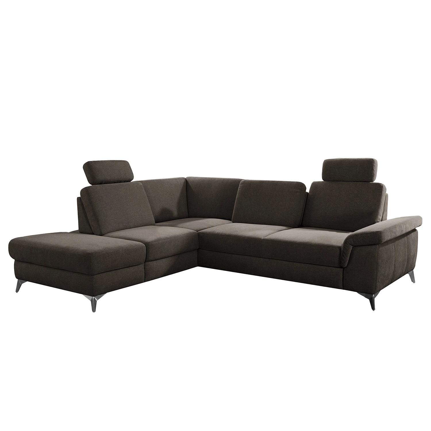 Loftscape Ecksofa Dearborn - Chenille Alix: Espresso - Ottomane davorstehend links - Mit Schlaffunktion 6 Loftscape Ecksofa Dearborn - Chenille Alix: Espresso - Ottomane davorstehend links - Mit Schlaffunktion – Bild 6