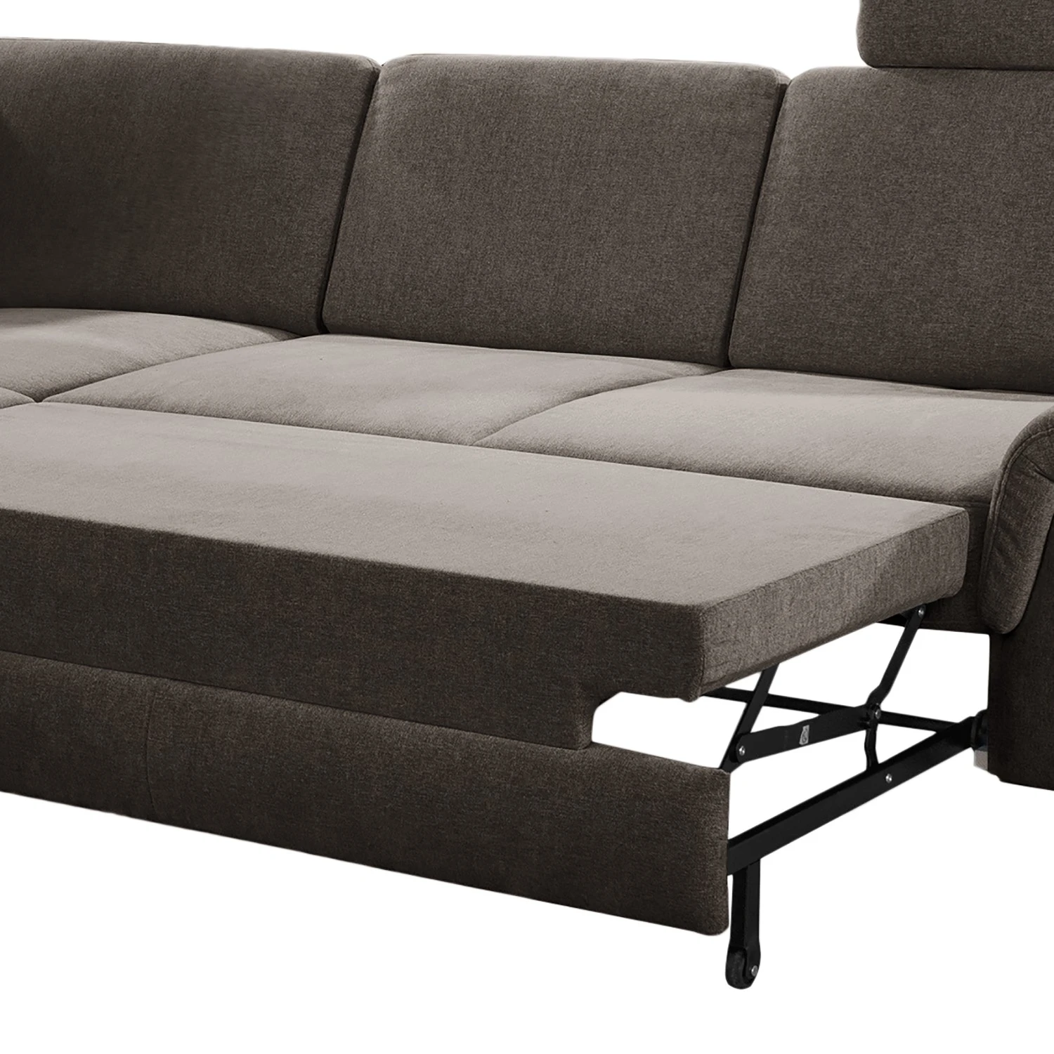 Loftscape Ecksofa Dearborn - Chenille Alix: Espresso - Ottomane davorstehend links - Mit Schlaffunktion 12 Loftscape Ecksofa Dearborn - Chenille Alix: Espresso - Ottomane davorstehend links - Mit Schlaffunktion – Bild 12