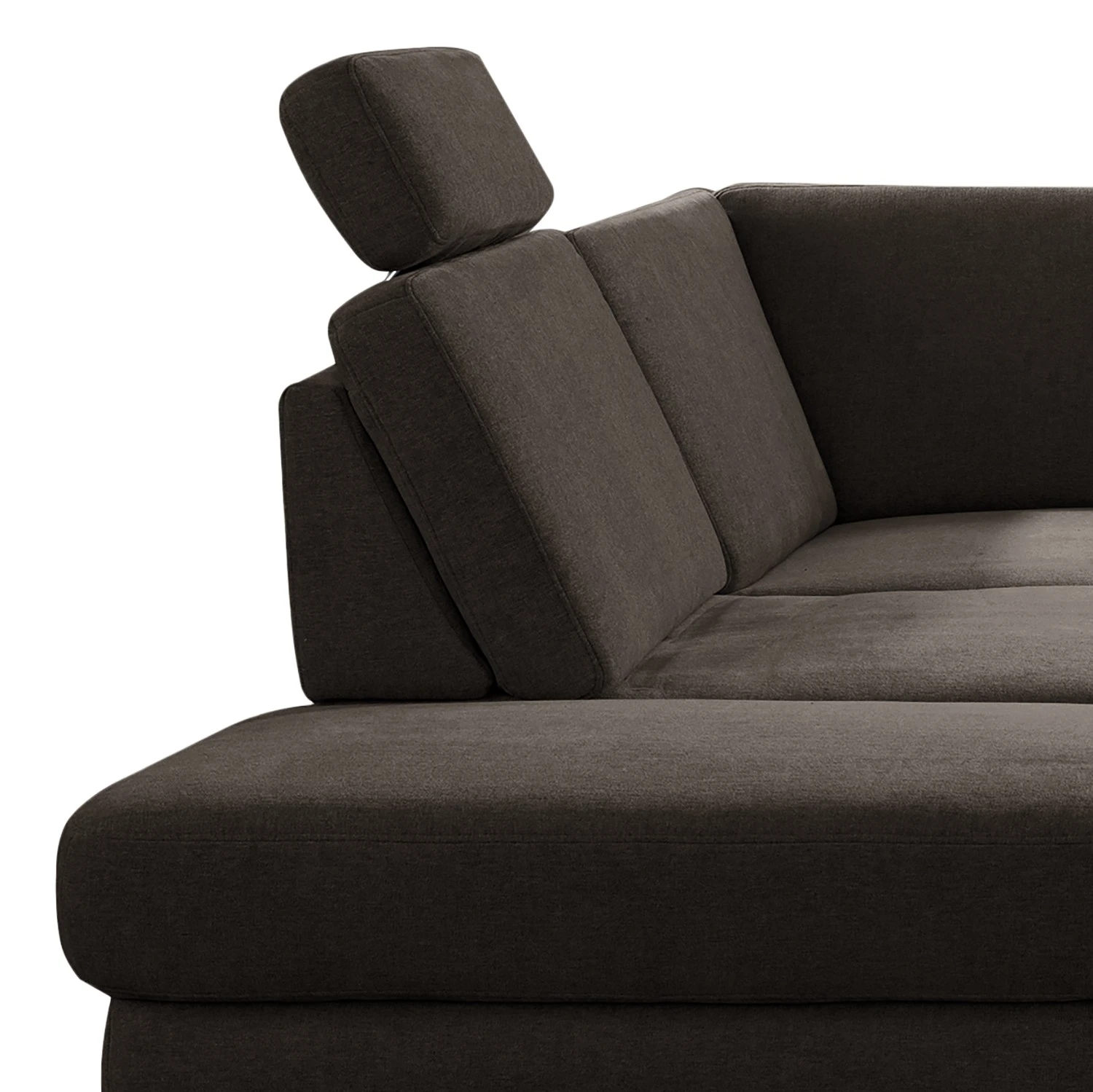 Loftscape Ecksofa Dearborn - Chenille Alix: Espresso - Ottomane davorstehend links - Mit Schlaffunktion 10 Loftscape Ecksofa Dearborn - Chenille Alix: Espresso - Ottomane davorstehend links - Mit Schlaffunktion – Bild 10