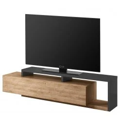 Loftscape TV-Lowboard Littor - Eiche Dekor / Anthrazit