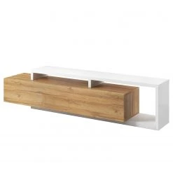 Loftscape Wohnwand Littor (3-teilig) - inkl. Beleuchtung - Weiß / Eiche Grandson Dekor -Wohnzimmermöbel boutique en ligne 1000327454 220125 13413200050 DETAILS P000000001000327454