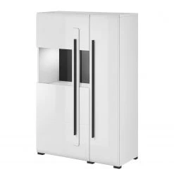 Loftscape Wohnwand Tyfta II (4-teilig) - Hochglanz Weiß -Wohnzimmermöbel boutique en ligne 1000327455 220125 13413300050 DETAILS P000000001000327455