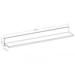 Loftscape Wohnwand Tyfta II (4-teilig) - Hochglanz Weiß -Wohnzimmermöbel boutique en ligne 1000327455 220125 134133000503 SKETCH DETAILS P000000001000327455 sketch