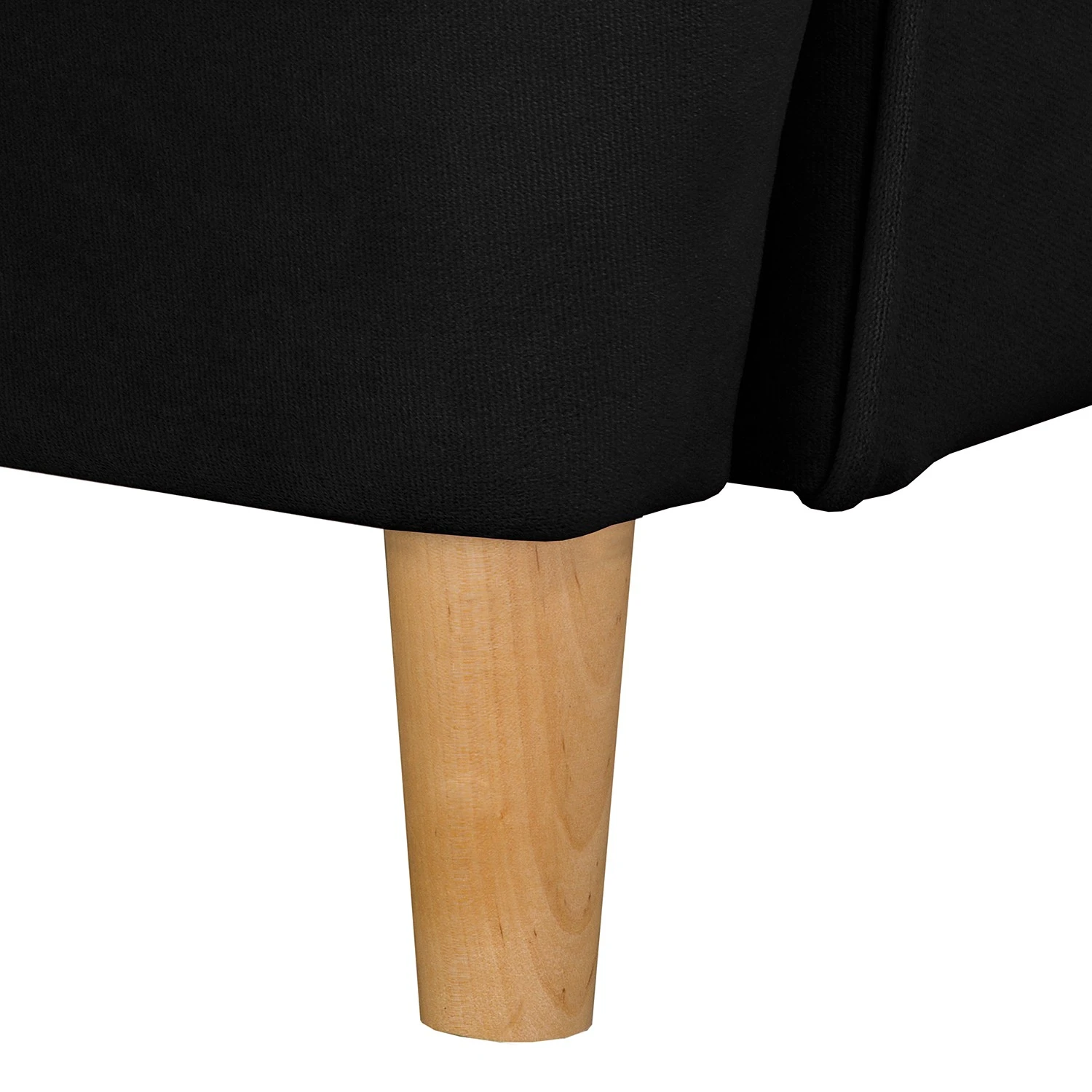 Norrwood Ohrensessel Ranu II - Microfaser Jada: Schwarz 9 Norrwood Ohrensessel Ranu II - Microfaser Jada: Schwarz – Bild 9