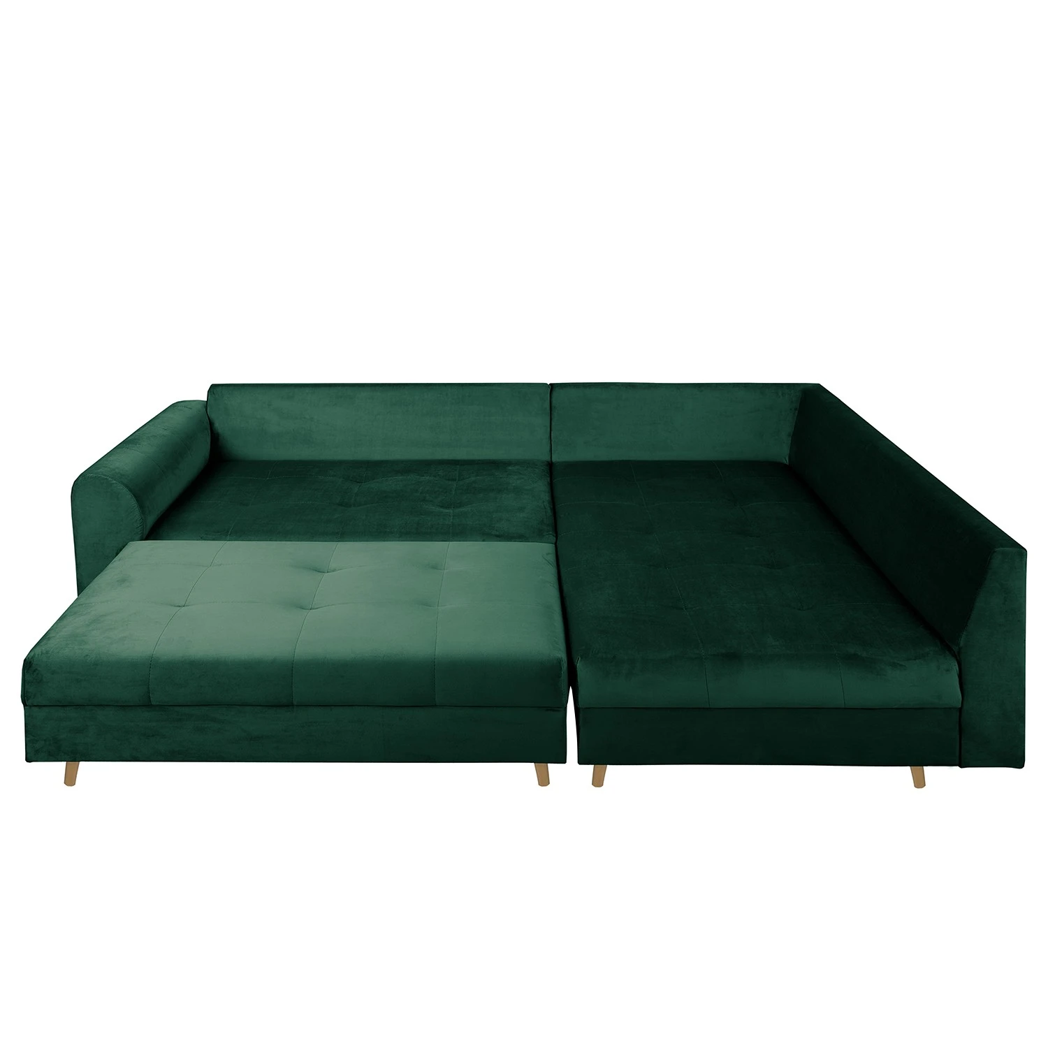 Norrwood Ecksofa Meyford - Samt Ravi: Antikgrün - Ottomane davorstehend rechts - Mit Hocker 5 Norrwood Ecksofa Meyford - Samt Ravi: Antikgrün - Ottomane davorstehend rechts - Mit Hocker – Bild 5