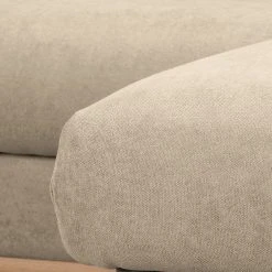 Norrwood Ecksofa Nante - Microfaser Enza: Creme - Ottomane davorstehend rechts -Wohnzimmermöbel boutique en ligne 1000330154 220304 066 DETAILS P000000001000330154
