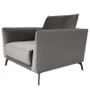 Norrwood Sofa Gobabis (1,5-Sitzer) - Samt Ravi: Taupe