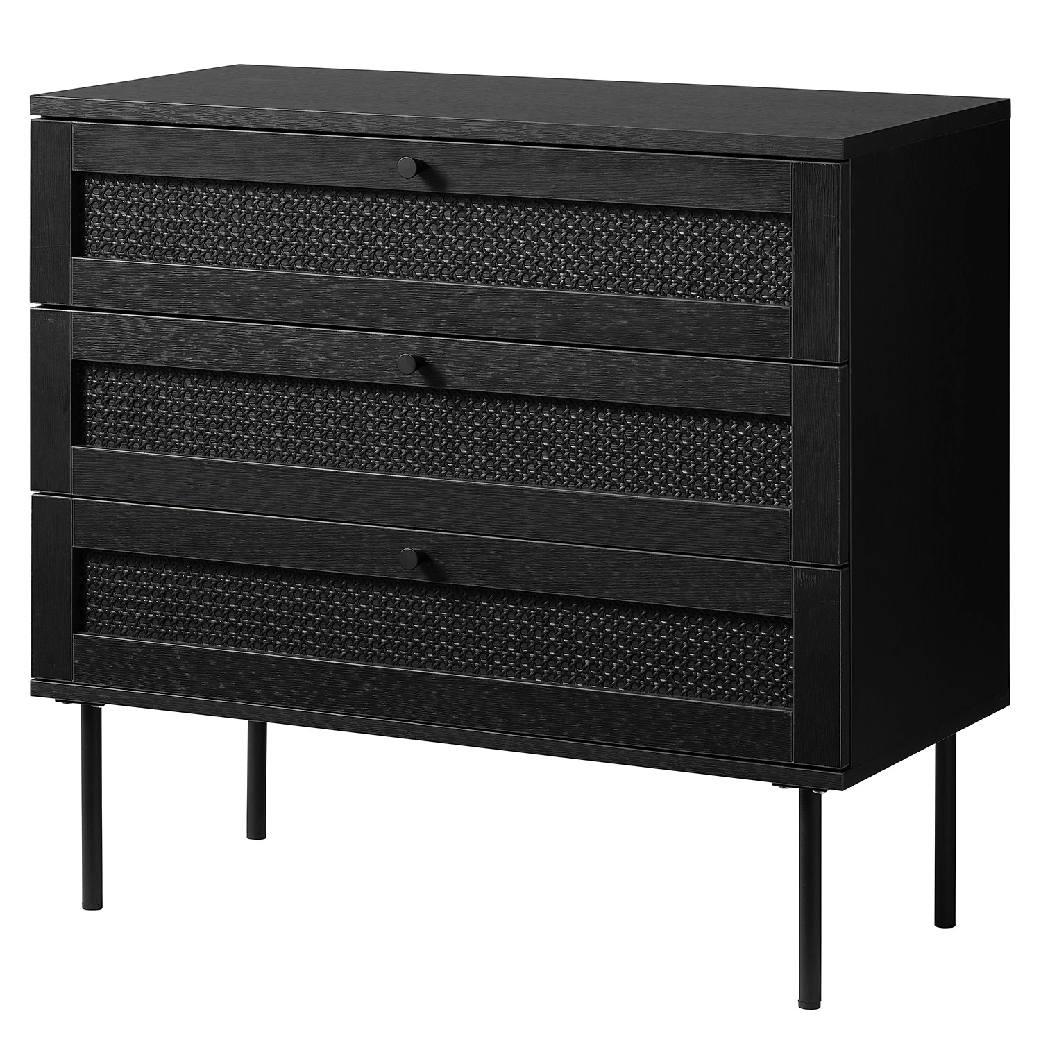Loftscape Kommode Palermo - Metall - Schwarz 1 Loftscape Kommode Palermo - Metall - Schwarz