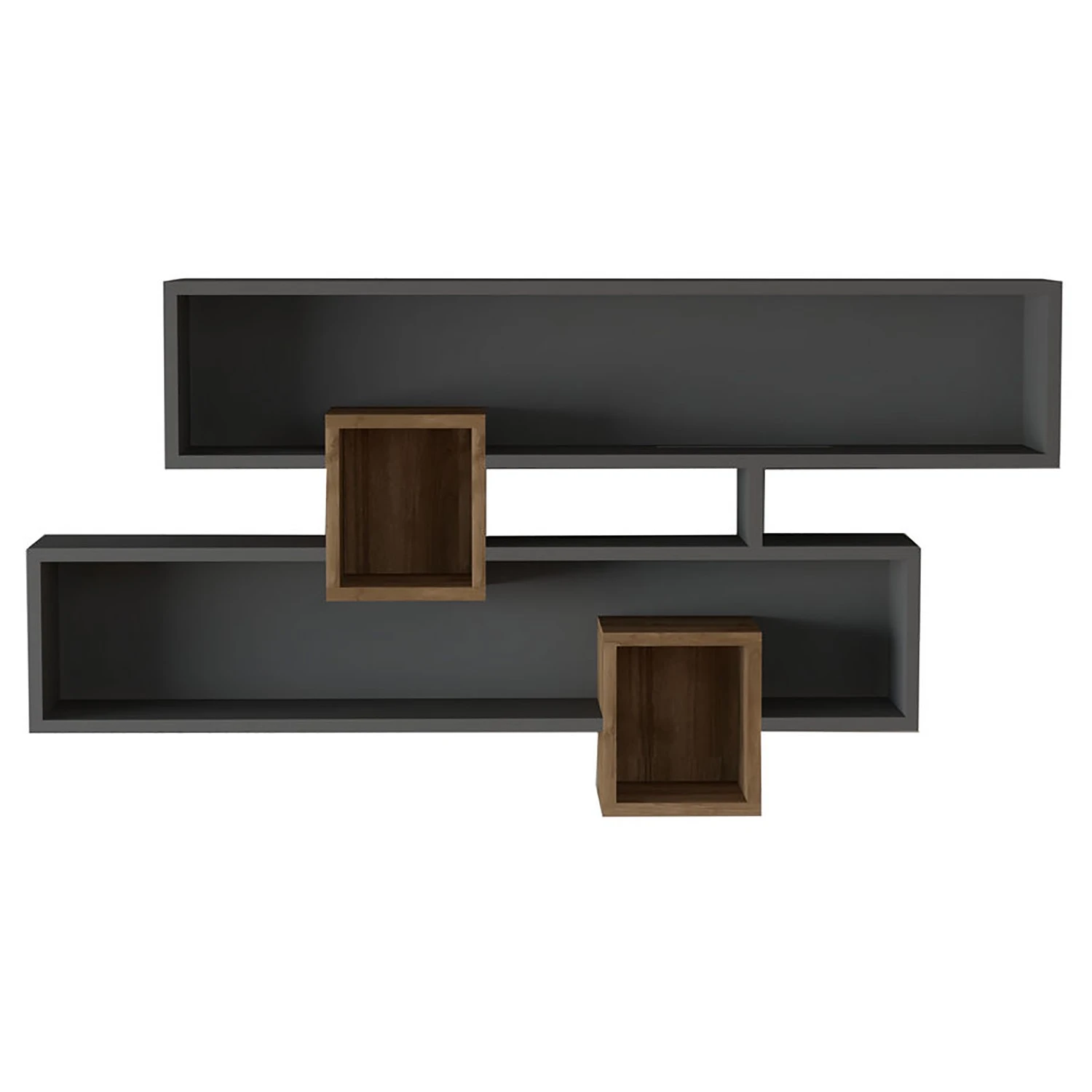 Loftscape Wandregal Kobra - Anthrazit 1 Loftscape Wandregal Kobra - Anthrazit