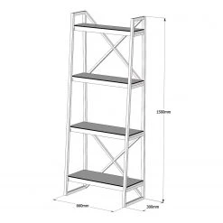 Red Living Regal Wilga - Kiefer massiv / Metall - Kiefer / Schwarz -Wohnzimmermöbel boutique en ligne 1000333637 220302 500 SKETCH DETAILS P000000001000333637 sketch