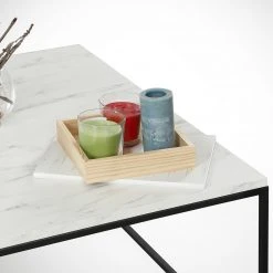 Loftscape Couchtisch Reedsen - Marmor Weiß Dekor 8 Loftscape Couchtisch Reedsen - Marmor Weiß Dekor -Wohnzimmermöbel boutique en ligne 1000333642 220302 030 DETAILS P000000001000333642