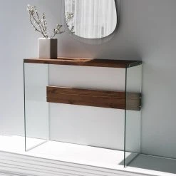 Loftscape Konsolentisch Rodgau - Glas / Kiefer massiv - Kiefer Kolonial -Wohnzimmermöbel boutique en ligne 1000333699 220302 024 MOOD DETAILS P000000001000333699 mood