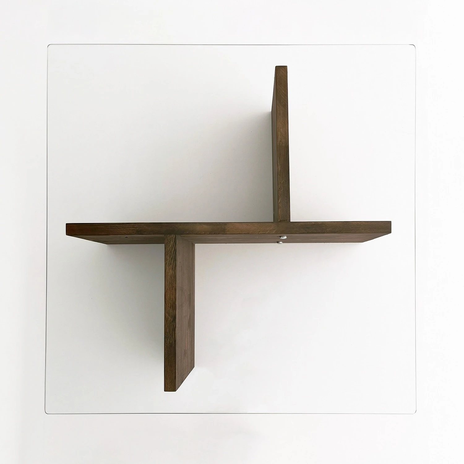 Loftscape Couchtisch Gran Rey - Glas / Walnuss massiv - Walnuss 6 Loftscape Couchtisch Gran Rey - Glas / Walnuss massiv - Walnuss – Bild 6