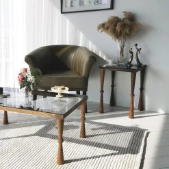 Ars Natura Beistelltisch Donatella - Glas / Walnuss massiv - Rauchschwarz / Walnuss 15 Ars Natura Beistelltisch Donatella - Glas / Walnuss massiv - Rauchschwarz / Walnuss -Wohnzimmermöbel boutique en ligne 1000333706 220302 025 MOOD DETAILS P000000001000333706 mood