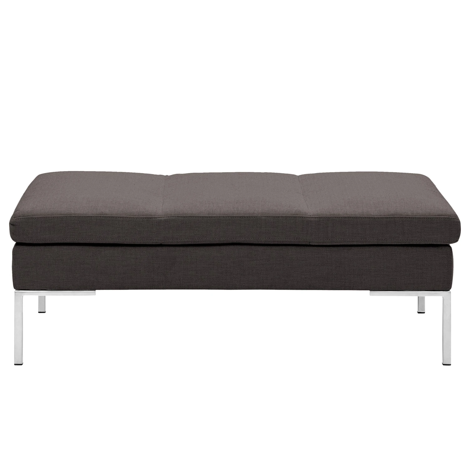 Studio Copenhagen Polsterhocker Madison - Webstoff Anda II: Anthrazit 3 Studio Copenhagen Polsterhocker Madison - Webstoff Anda II: Anthrazit – Bild 3