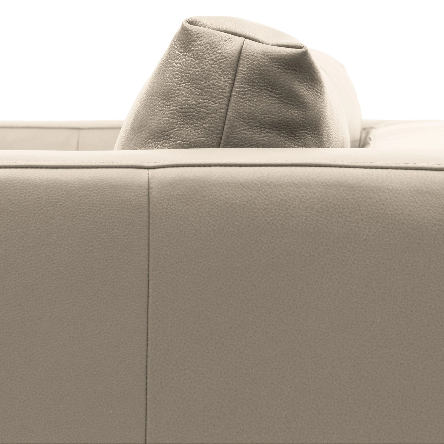 Studio Copenhagen Ecksofa Madison I - Echtleder Neka: Hellgrau - Breite: 319 cm - Ottomane davorstehend links 5 Studio Copenhagen Ecksofa Madison I - Echtleder Neka: Hellgrau - Breite: 319 cm - Ottomane davorstehend links – Bild 5