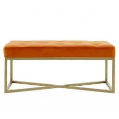 INSTYLE by Kayoom Polsterbank Diaz - Orange -Wohnzimmermöbel boutique en ligne 1000335719 220223 030 DETAILS P000000001000335719