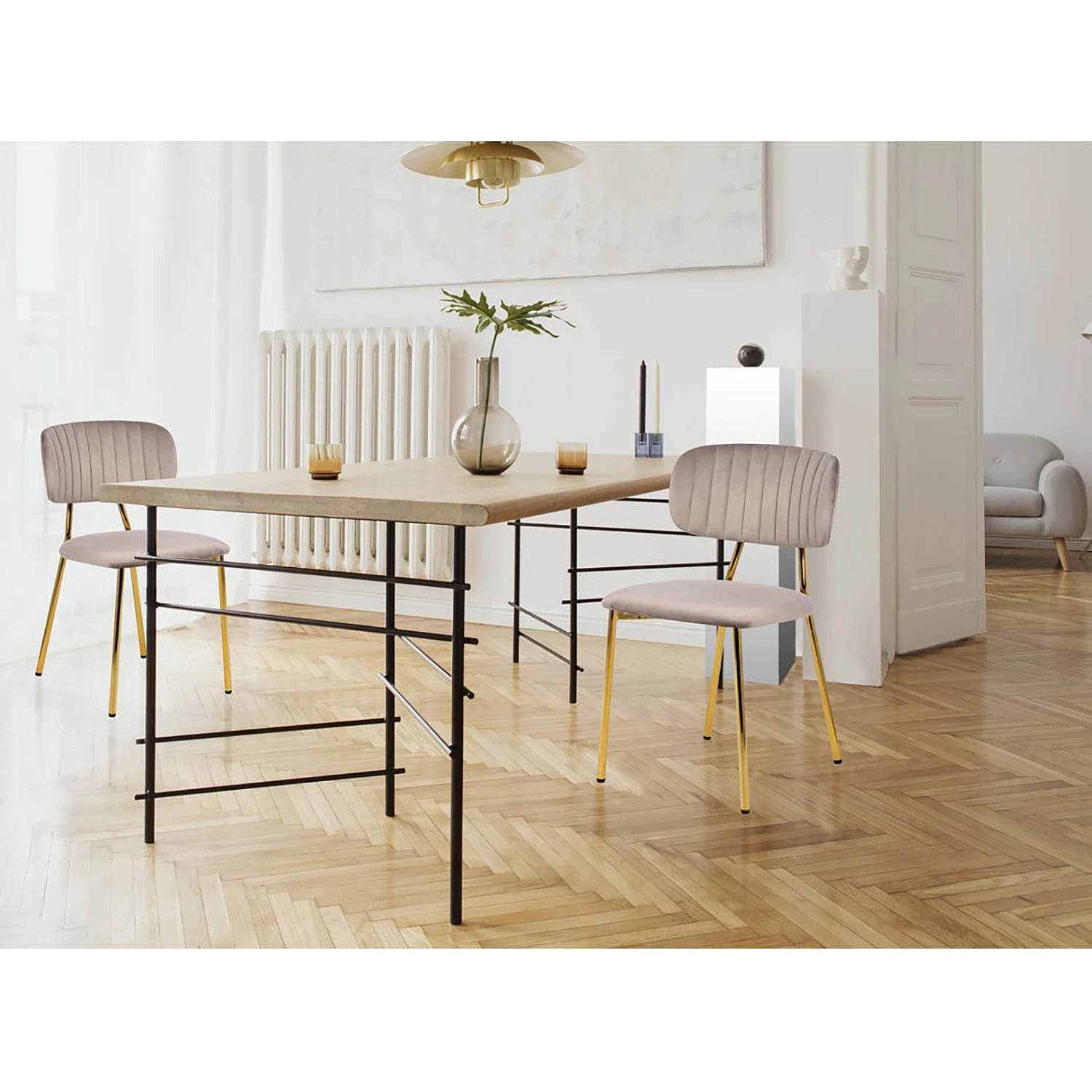 INSTYLE by Kayoom Polsterstuhl Kian (2er-Set) - Sahara 2 INSTYLE by Kayoom Polsterstuhl Kian (2er-Set) - Sahara – Bild 2