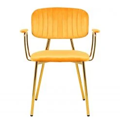 INSTYLE by Kayoom Armlehnenstuhl Kian (2er-Set) - Goldgelb -Wohnzimmermöbel boutique en ligne 1000335773 220223 030 DETAILS P000000001000335773