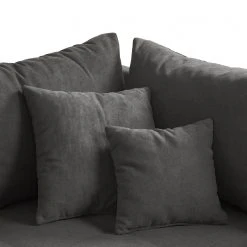 Mørteens Ecksofa Capstone - Samt Rosor: Basalt - Ottomane davorstehend rechts - Mit Hocker -Wohnzimmermöbel boutique en ligne 1000336712 220301 210 DETAILS P000000001000336712