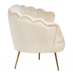 Norrwood Sofa Ralemo (3-Sitzer) - Samt - Creme -Wohnzimmermöbel boutique en ligne 1000339537 220329 040 DETAILS P000000001000339537