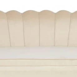 Norrwood Sofa Ralemo (3-Sitzer) - Samt - Creme -Wohnzimmermöbel boutique en ligne 1000339537 220329 070 DETAILS P000000001000339537