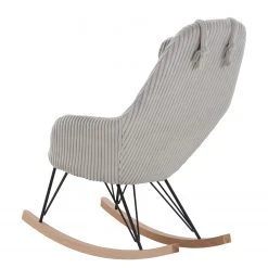 Norrwood Schaukelstuhl Silvassa - Cord - Grau -Wohnzimmermöbel boutique en ligne 1000339550 220329 060 DETAILS P000000001000339550