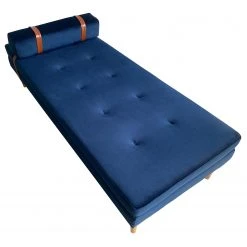 Norrwood Recamieren Thasos II - Samt - Marineblau