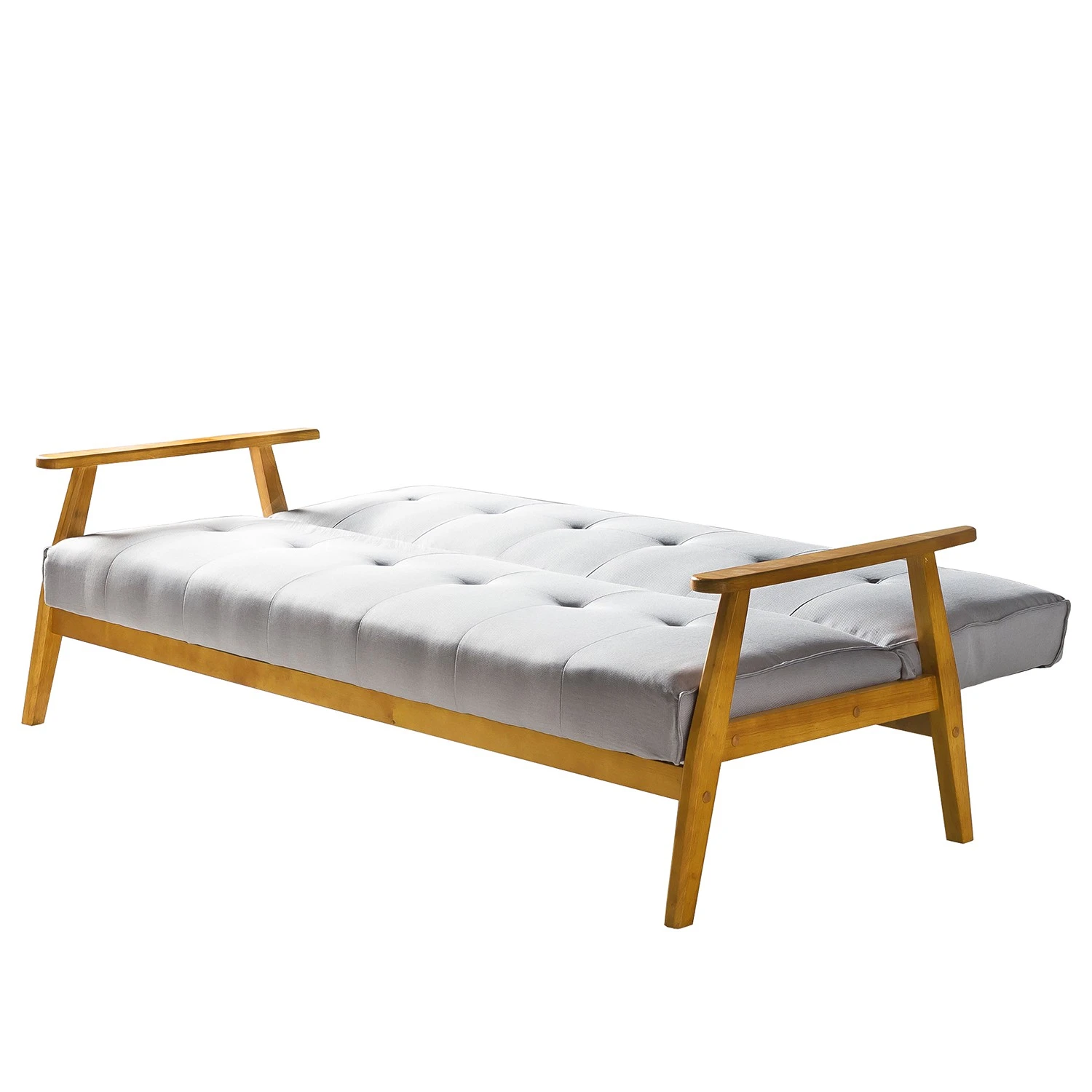 Norrwood Schlafsofa Boss I - Webstoff - Lichtgrau - Mit Schlaffunktion 5 Norrwood Schlafsofa Boss I - Webstoff - Lichtgrau - Mit Schlaffunktion – Bild 5