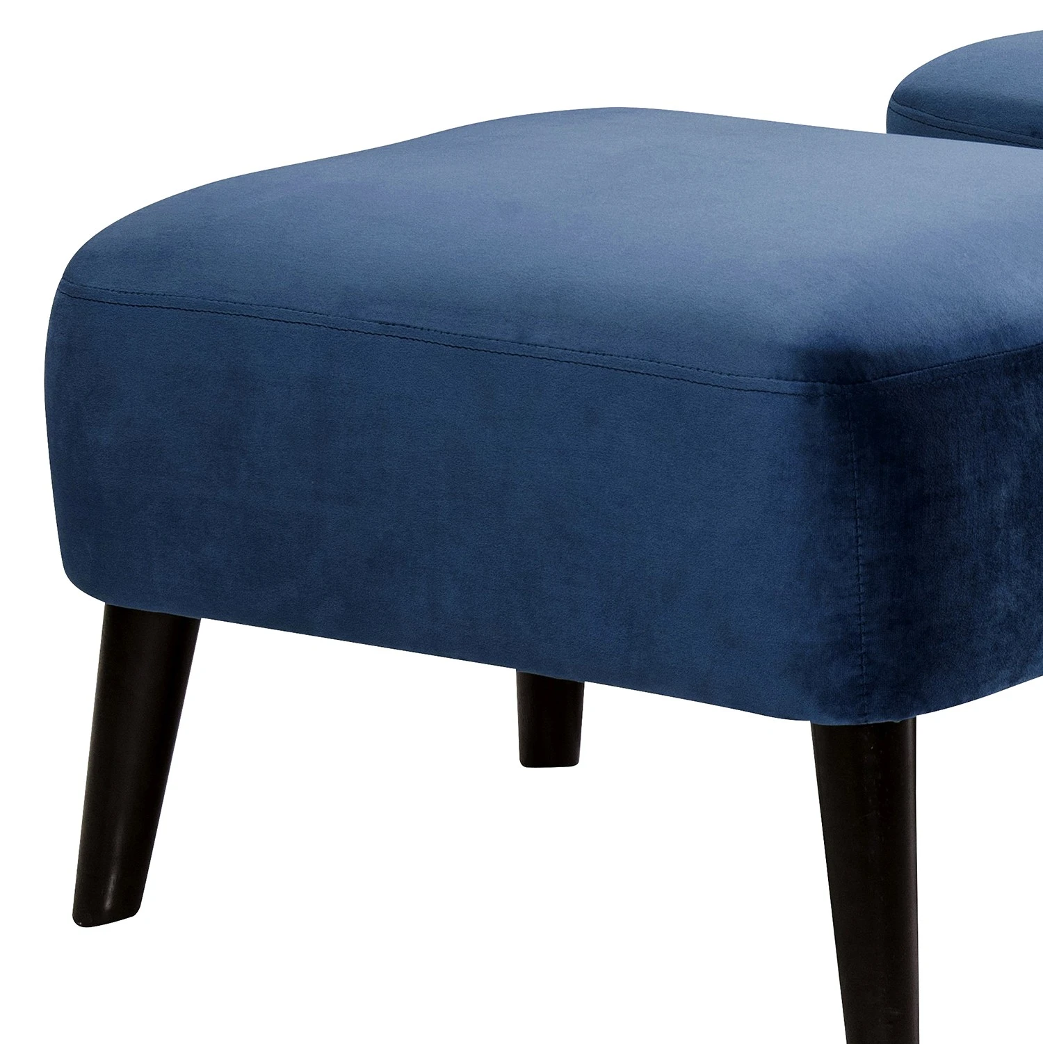 Norrwood Sessel Entremont - Samt - Blau 5 Norrwood Sessel Entremont - Samt - Blau – Bild 5