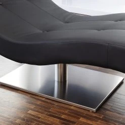 Norrwood Relaxliege Topeno - Kunstleder - Schwarz -Wohnzimmermöbel boutique en ligne 1000339575 220329 040 DETAILS P000000001000339575