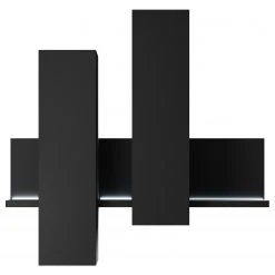 Loftscape Hängeschrank Littor - Inkl. Beleuchtung - Schwarz -Wohnzimmermöbel boutique en ligne 1000339741 220311 040 DETAILS P000000001000339741