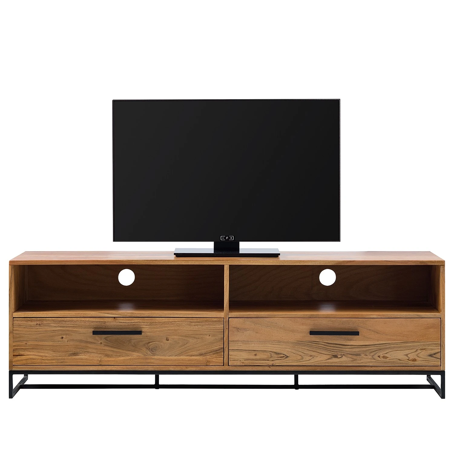 Ars manufacti TV-Lowboard Woodson V - Akazie massiv / Metall - Akazie Hellbraun 3 Ars manufacti TV-Lowboard Woodson V - Akazie massiv / Metall - Akazie Hellbraun – Bild 3