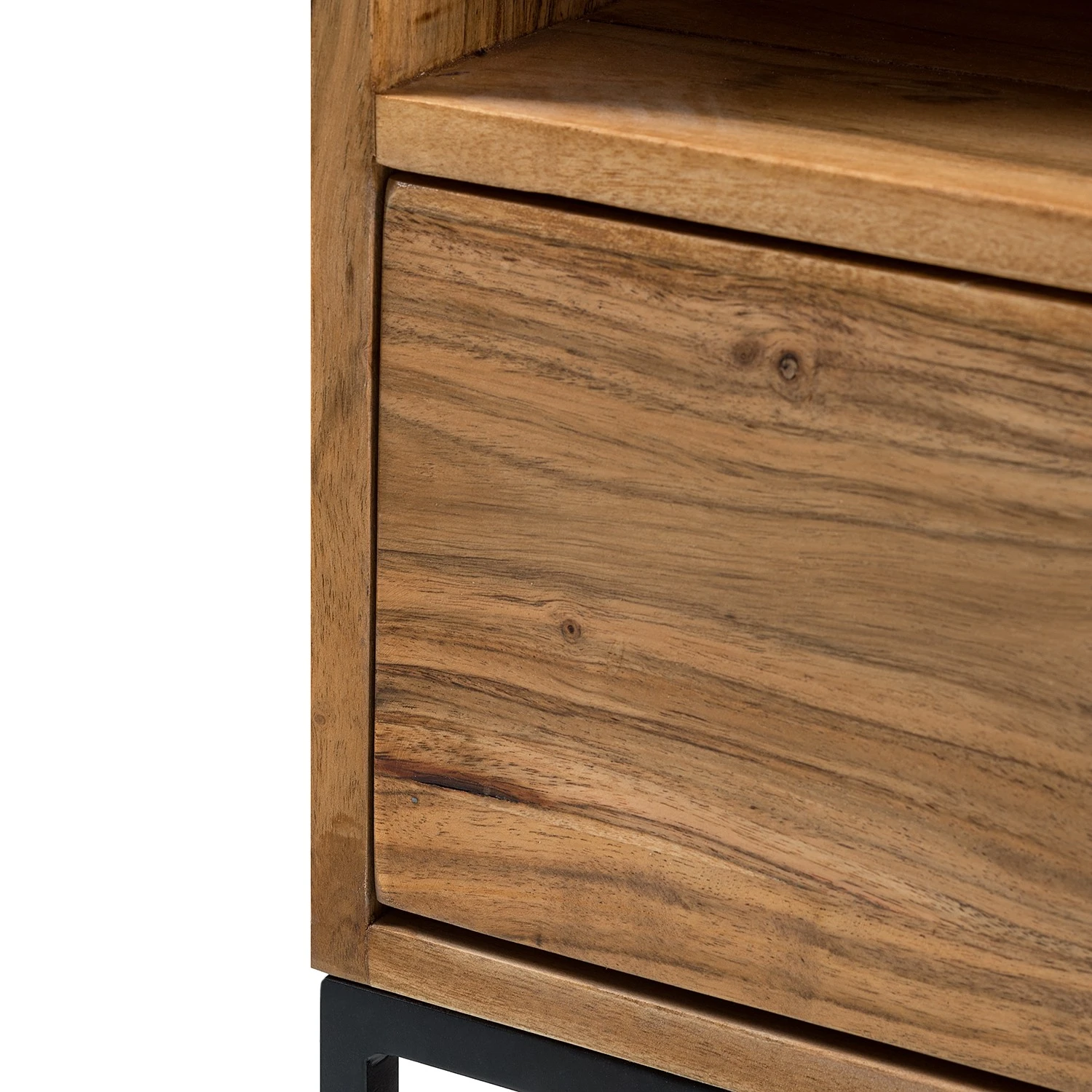 Ars manufacti TV-Lowboard Woodson V - Akazie massiv / Metall - Akazie Hellbraun 11 Ars manufacti TV-Lowboard Woodson V - Akazie massiv / Metall - Akazie Hellbraun – Bild 11