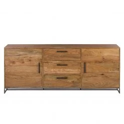 Ars manufacti Sideboard Woodson - Akazie massiv / Metall - Akazie Hellbraun - Breite: 200 cm -Wohnzimmermöbel boutique en ligne 1000339822 220311 030 DETAILS P000000001000339822