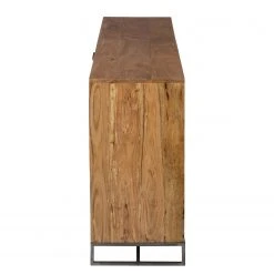 Ars manufacti Sideboard Woodson - Akazie massiv / Metall - Akazie Hellbraun - Breite: 200 cm -Wohnzimmermöbel boutique en ligne 1000339822 220311 040 DETAILS P000000001000339822