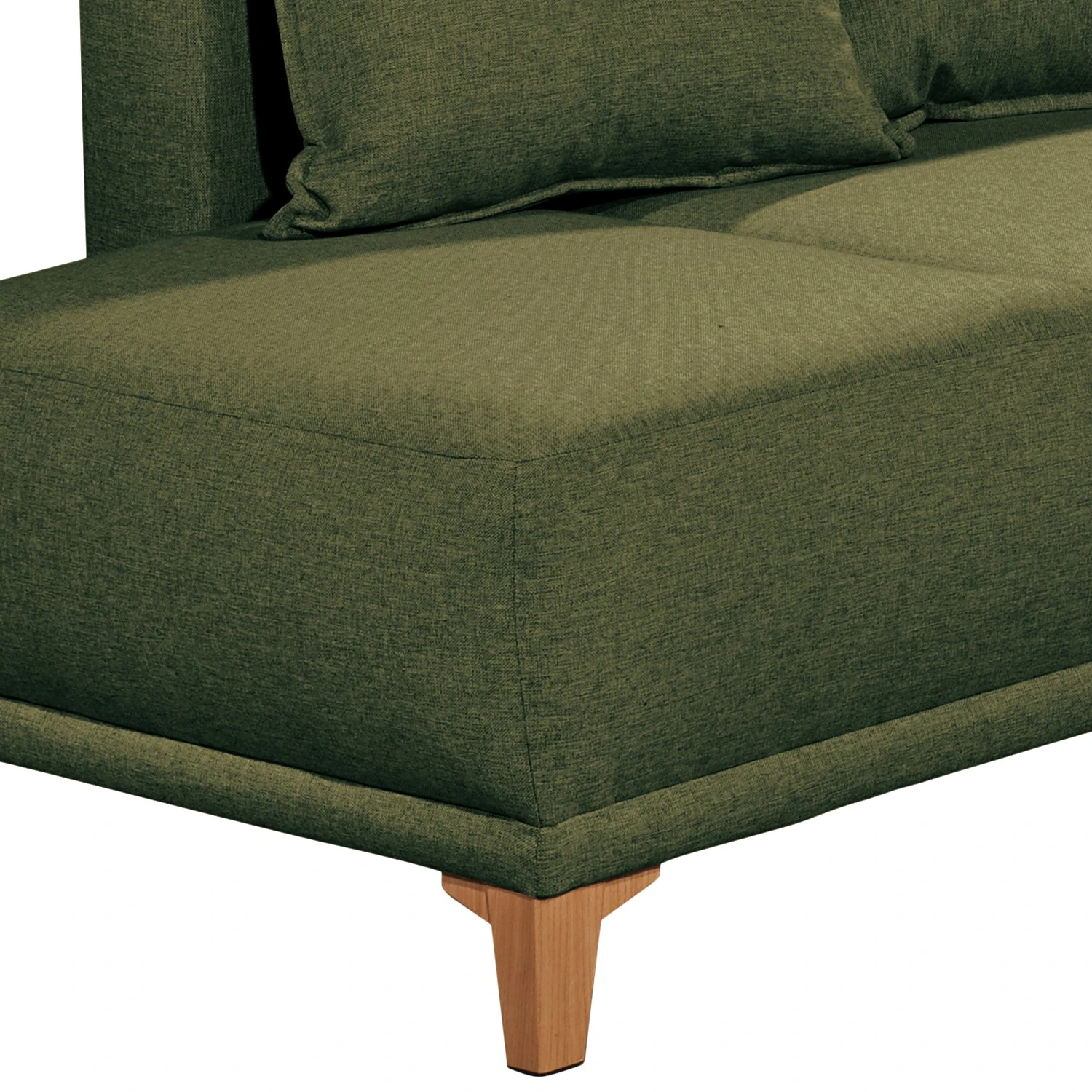 Mørteens Ecksofa Rutherford II - Webstoff Denga / Microfaser Laci: Antikgrün / Grün - Ottomane beidseitig montierbar 12 Mørteens Ecksofa Rutherford II - Webstoff Denga / Microfaser Laci: Antikgrün / Grün - Ottomane beidseitig montierbar – Bild 12