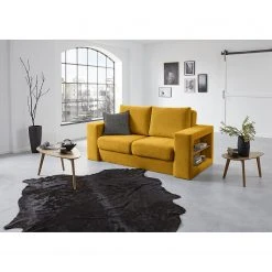 Looks by Wolfgang Joop Sofa Looks V-2 (2-Sitzer) - Microfaser Marta: Senfgelb - Breite: 172 cm -Wohnzimmermöbel boutique en ligne 1000340598 220512 024 MOOD DETAILS P000000001000340598 mood