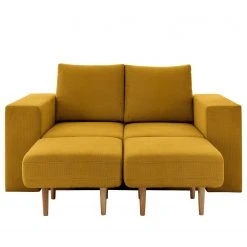 Looks by Wolfgang Joop Sofa Looks V-2 (2-Sitzer) - Microfaser Marta: Senfgelb - Breite: 172 cm -Wohnzimmermöbel boutique en ligne 1000340598 220512 090 DETAILS P000000001000340598