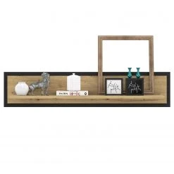 Loftscape Wohnwand Egan (4-teilig) - Eiche Artisan Dekor / Eiche Schwarz Dekor -Wohnzimmermöbel boutique en ligne 1000341907 220331 085 DETAILS P000000001000341907