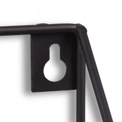 Loftscape Wandregal Fluffy (2er-Set) - Metall - Schwarz / Eiche Dekor -Wohnzimmermöbel boutique en ligne 1000341918 220323 060 DETAILS P000000001000341918