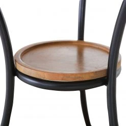 Red Living Beistelltisch Ugo I - Mango massiv / Metall - Mango / Schwarz -Wohnzimmermöbel boutique en ligne 1000341955 220331 043 DETAILS P000000001000341955