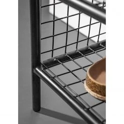 Red Living Schuhregal Ugo - Mango massiv / Metall - Mango / Schwarz -Wohnzimmermöbel boutique en ligne 1000341958 220331 035 DETAILS P000000001000341958