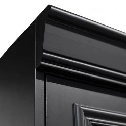 Red Living Vitrinenschrank Shady - Kiefer massiv - Schwarz -Wohnzimmermöbel boutique en ligne 1000342119 220401 050 DETAILS P000000001000342119