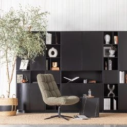 Loftscape Schrank Rozzano I - Kiefer massiv - Kiefer Schwarz -Wohnzimmermöbel boutique en ligne 1000342129 220401 021 MOOD DETAILS P000000001000342129 mood