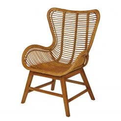 Tom Tailor Sessel Niverville - Rattan / Teak massiv - Rattan / Teakholz