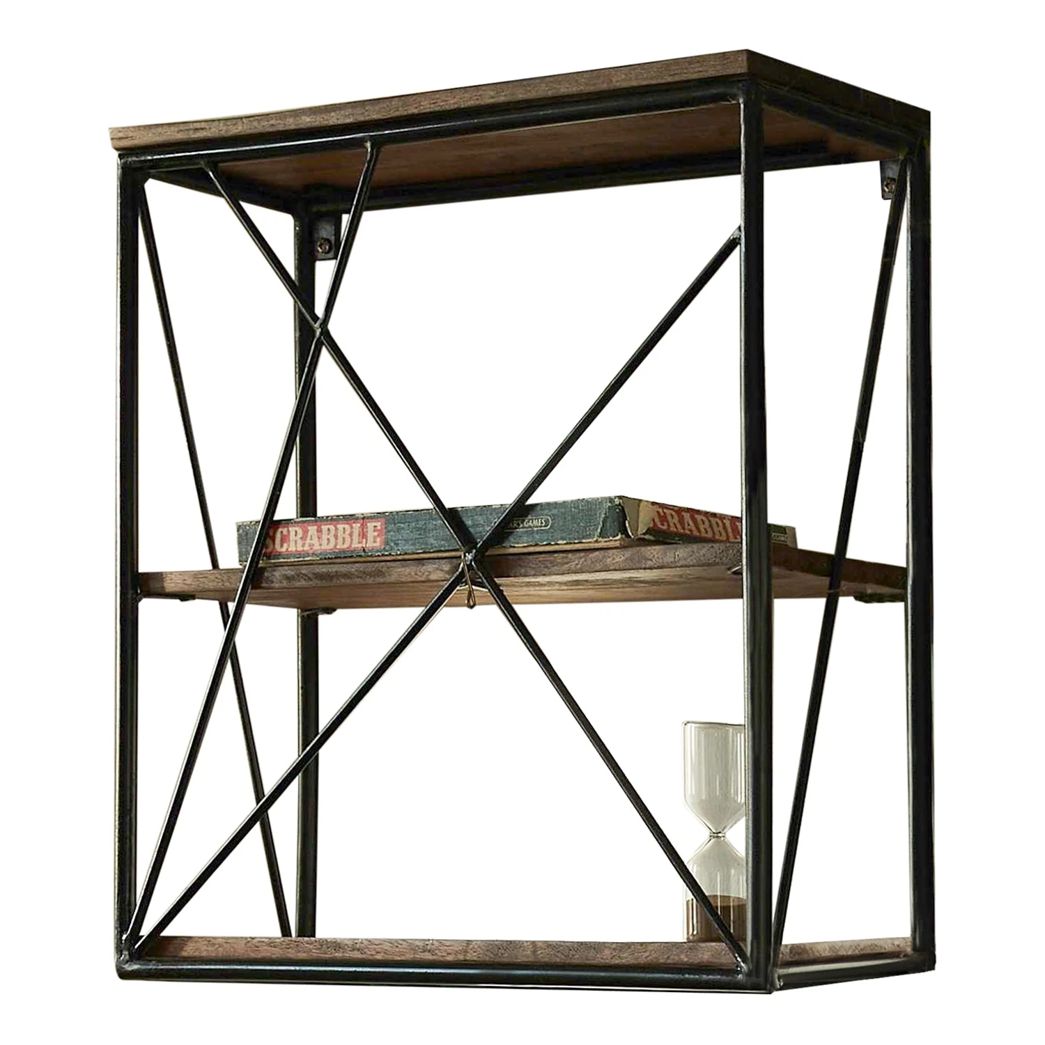 Tom Tailor Wandregal Piketon III - Mango massiv / Aluminium - Mango / Schwarz 1 Tom Tailor Wandregal Piketon III - Mango massiv / Aluminium - Mango / Schwarz