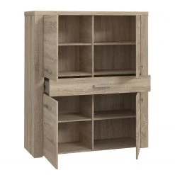 Loftscape Highboard Parksville I - Eiche Sonoma Dekor -Wohnzimmermöbel boutique en ligne 1000342470 220404 031 DETAILS P000000001000342470