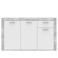 Loftscape Sideboard Ballito II - Weiß / Beton Dekor 14 Loftscape Sideboard Ballito II - Weiß / Beton Dekor -Wohnzimmermöbel boutique en ligne 1000342476 220404 030 DETAILS P000000001000342476