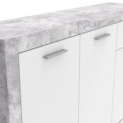 Loftscape Sideboard Ballito II - Weiß / Beton Dekor 19 Loftscape Sideboard Ballito II - Weiß / Beton Dekor -Wohnzimmermöbel boutique en ligne 1000342476 220404 035 DETAILS P000000001000342476